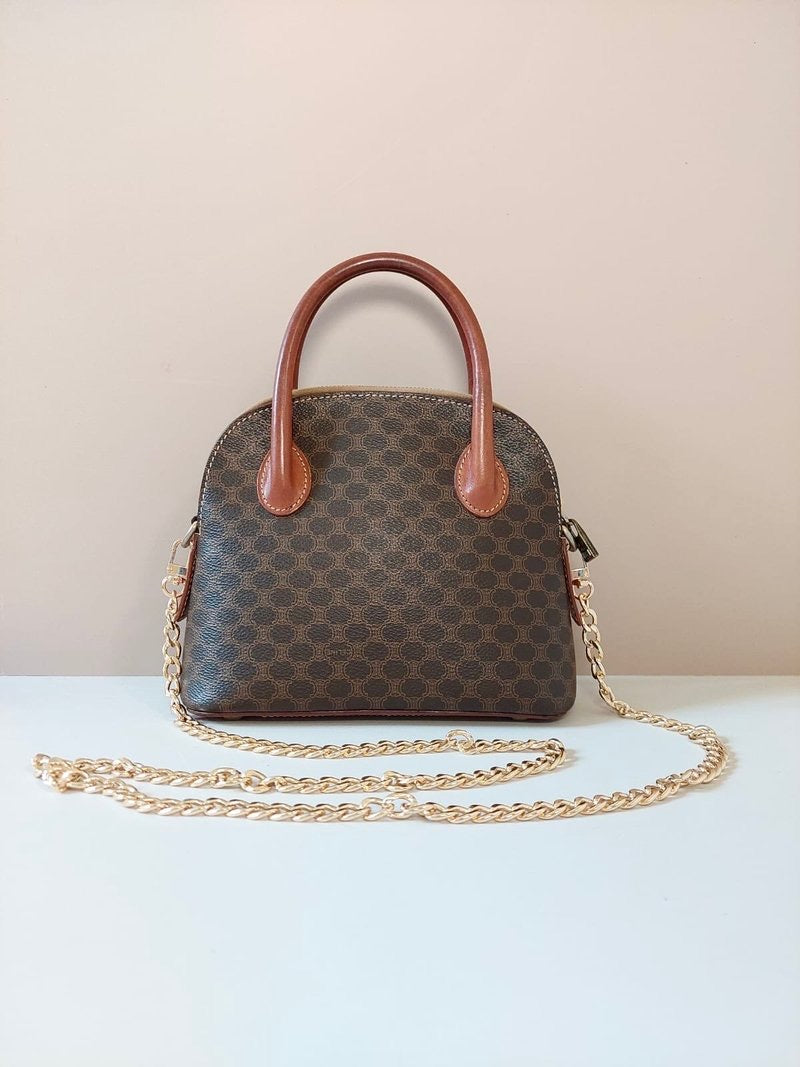 Celine Shell Kelly Second-hand Shoulder Bag/Messenger Bag/Side Bag/Handbag