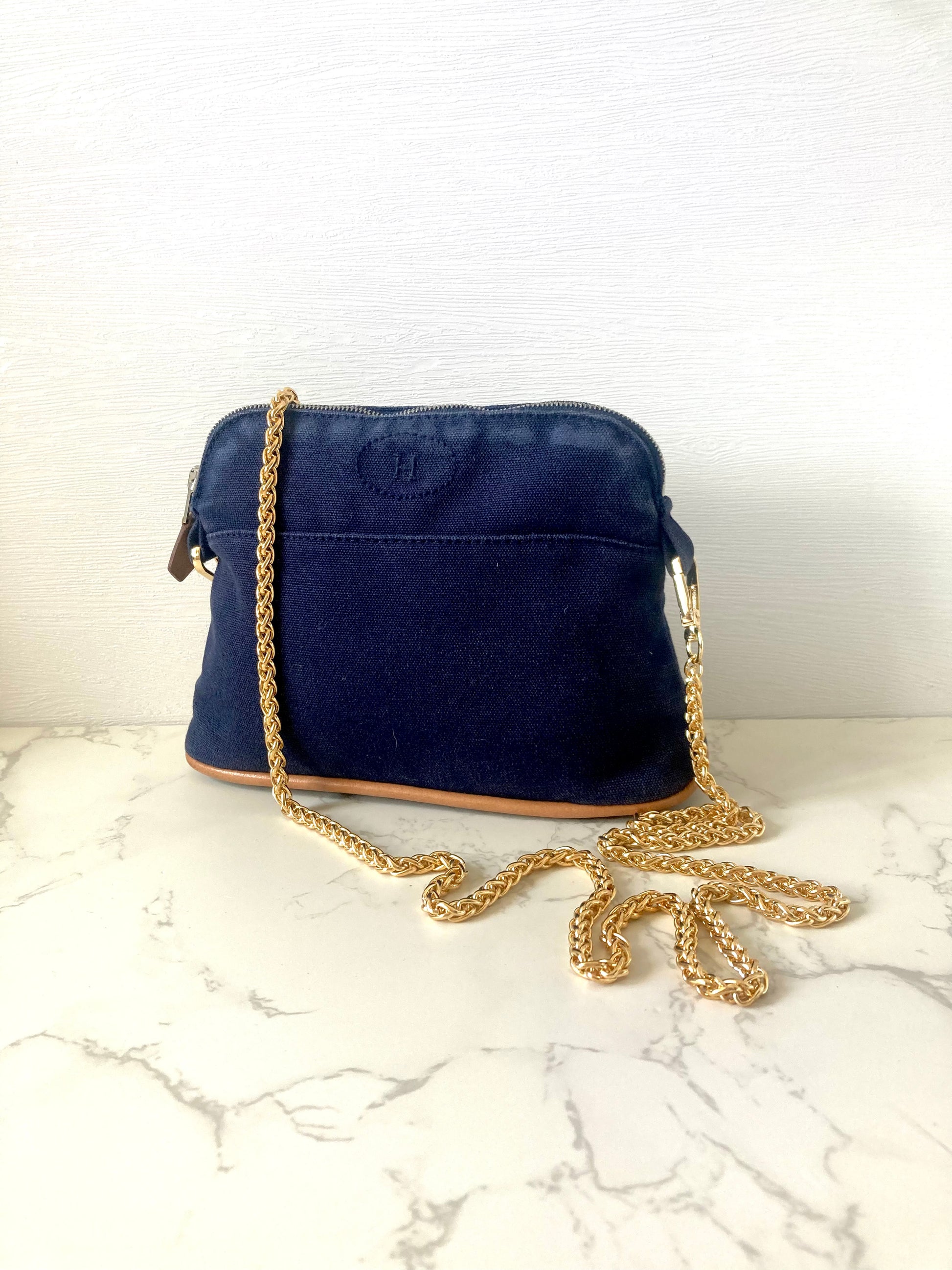 HERMES Bolide Mini Chain Crossbody Pouch / Bag