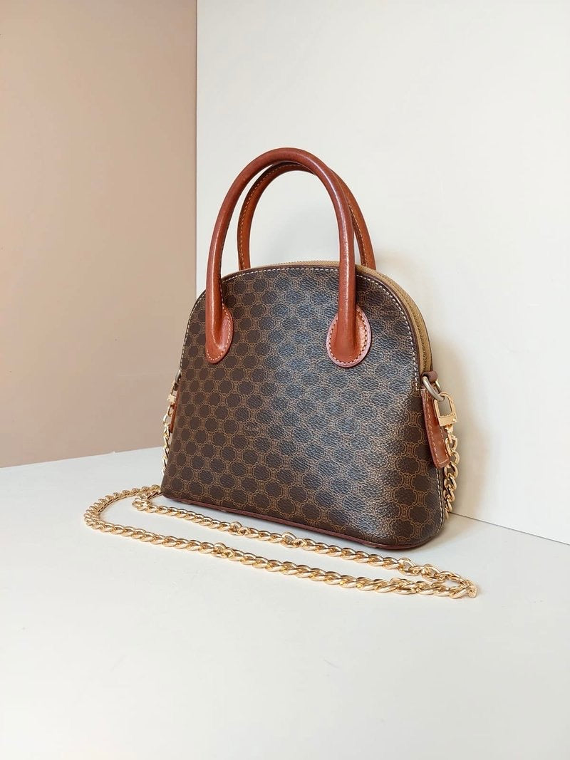 Celine Shell Kelly Second-hand Shoulder Bag/Messenger Bag/Side Bag/Handbag