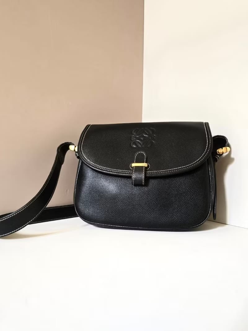Loewe古董豆腐包/側背包/斜背包/單肩包
