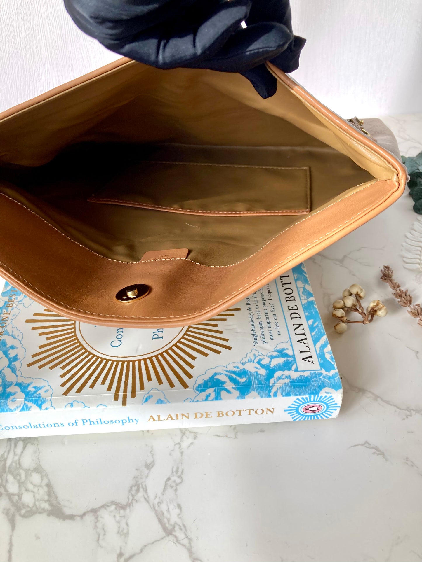 CELINE Monogram Clutch