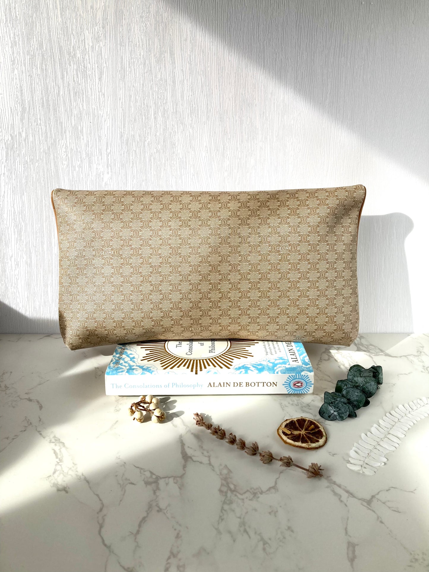 CELINE Monogram Clutch