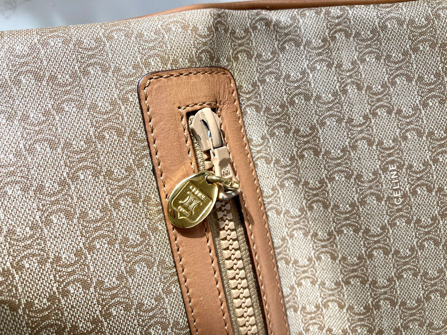 CELINE Monogram Clutch