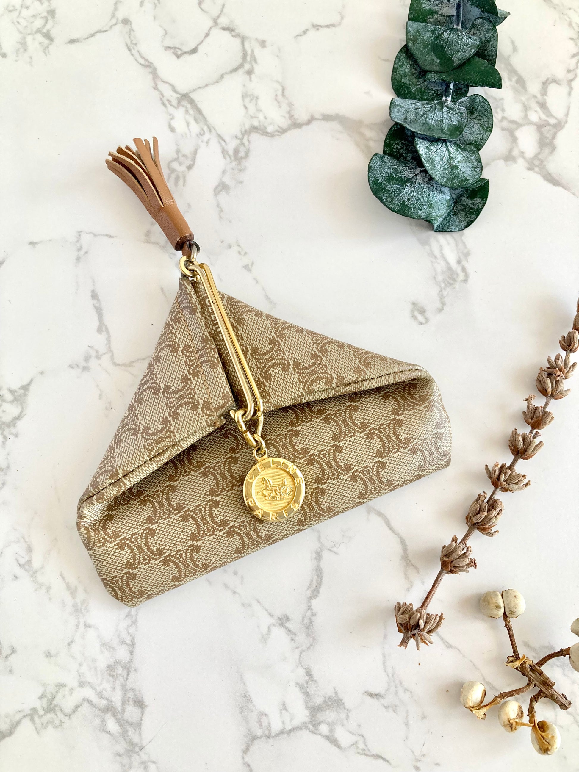 CELINE Monogram Coins Bag