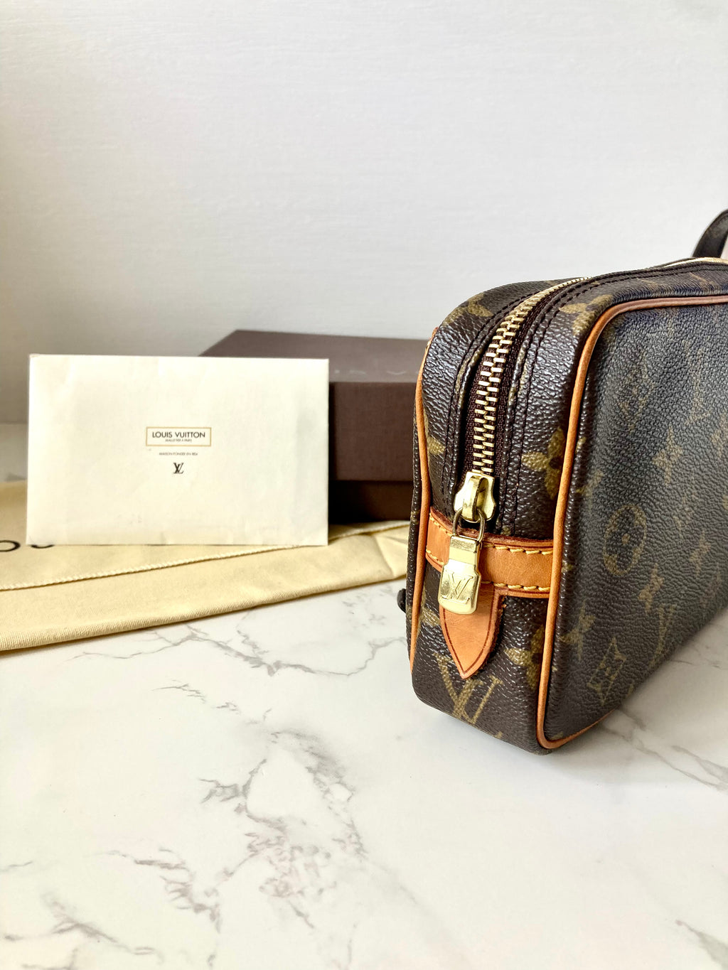 Louis Vuitton LV Classic Brown Monogram Shoulder Bag
