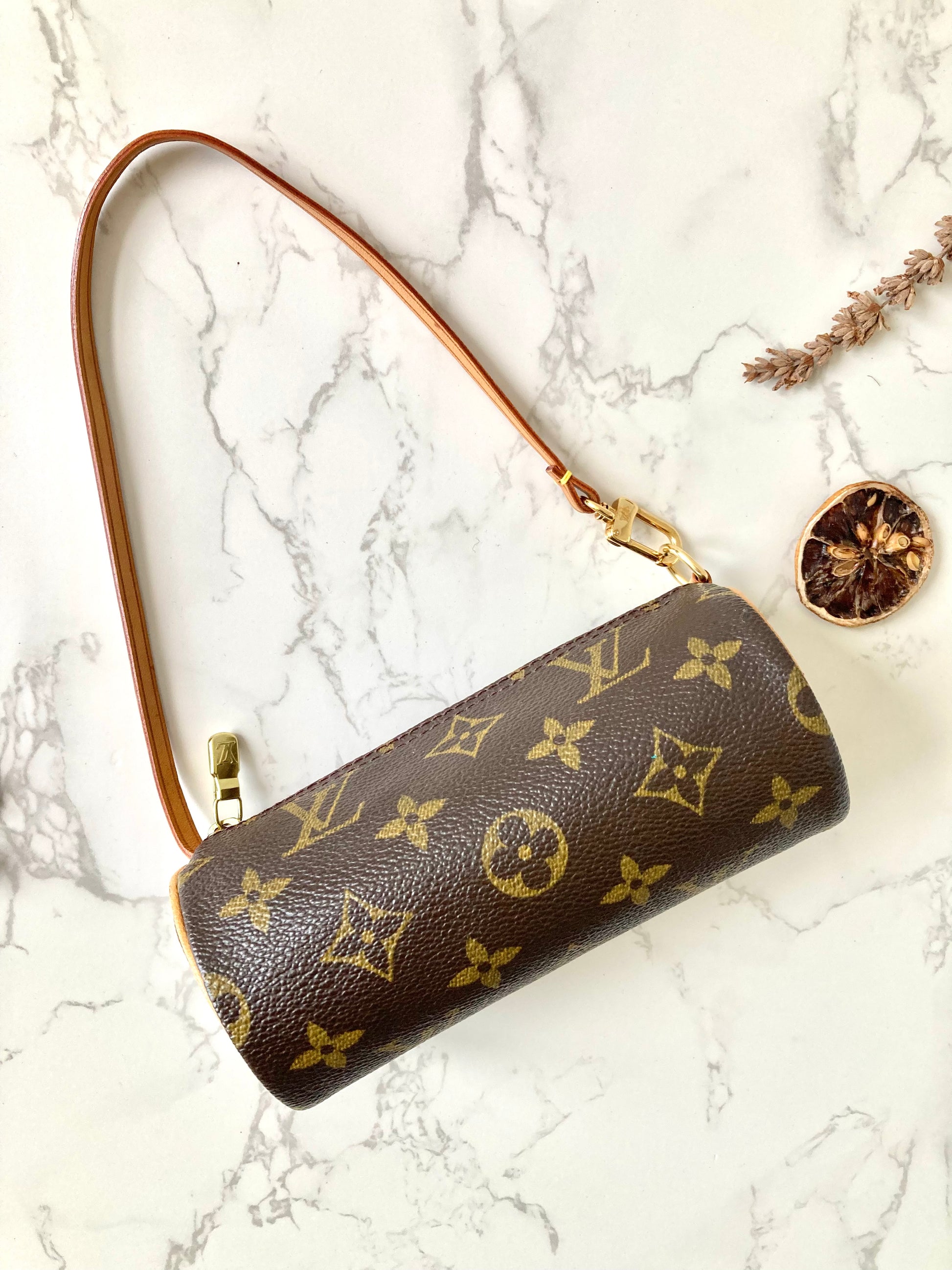 LOUIS VUITTON Mini Papillon Monogram Handbag