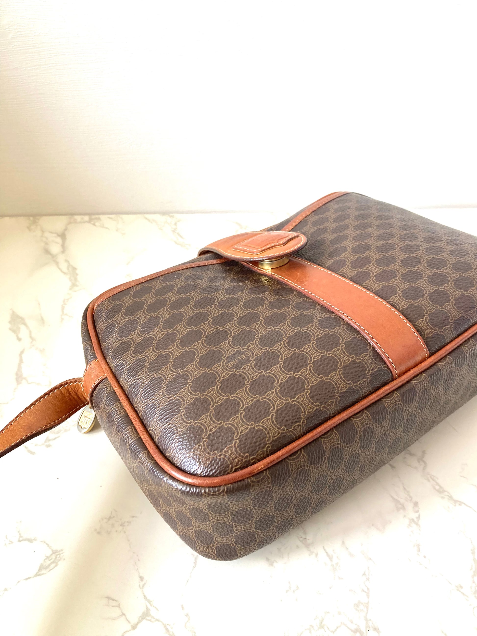 CELINE Macadam Monogram Small Camera Bag
