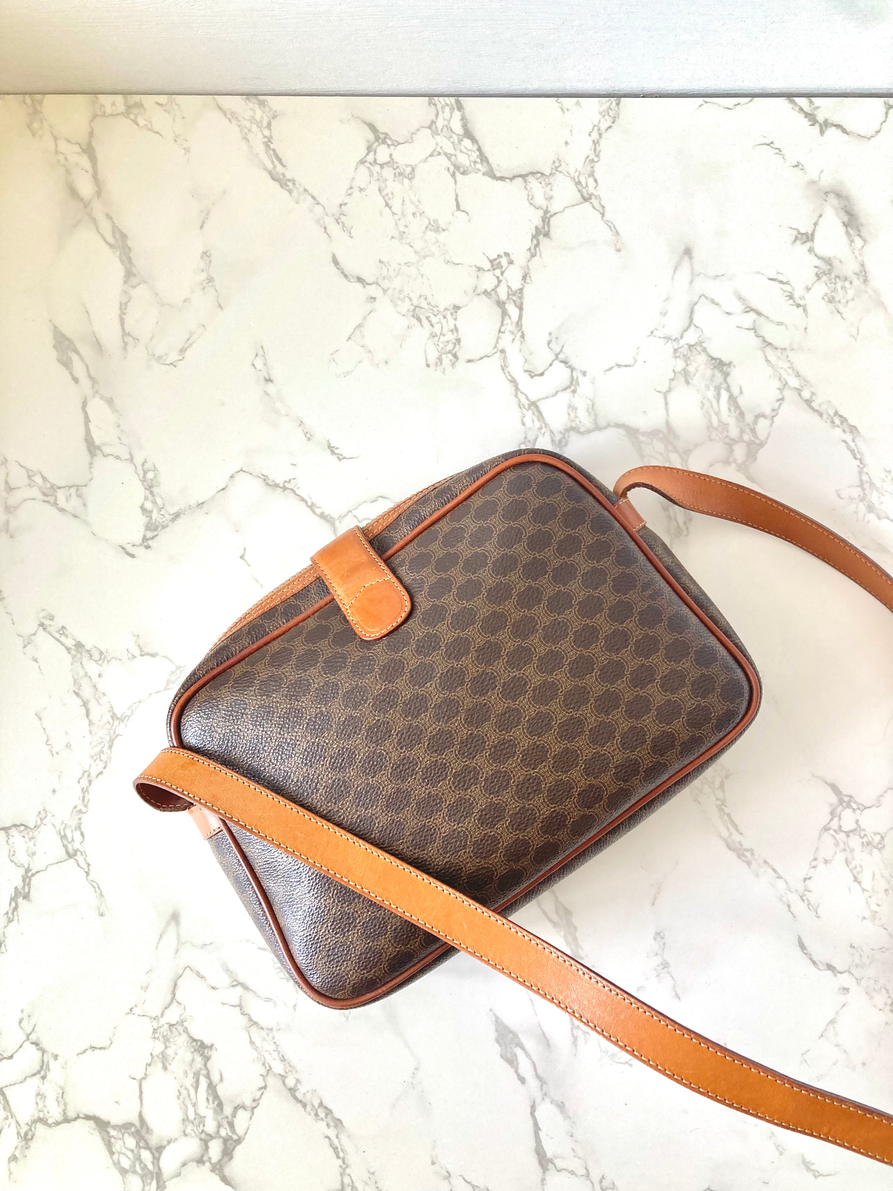 CELINE Macadam Monogram Small Camera Bag