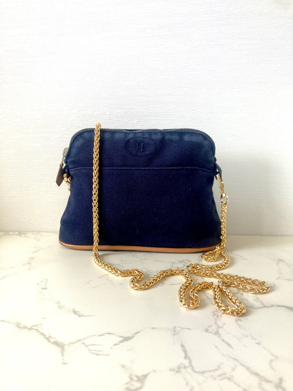 HERMES Bolide Mini Chain Crossbody Pouch / Bag