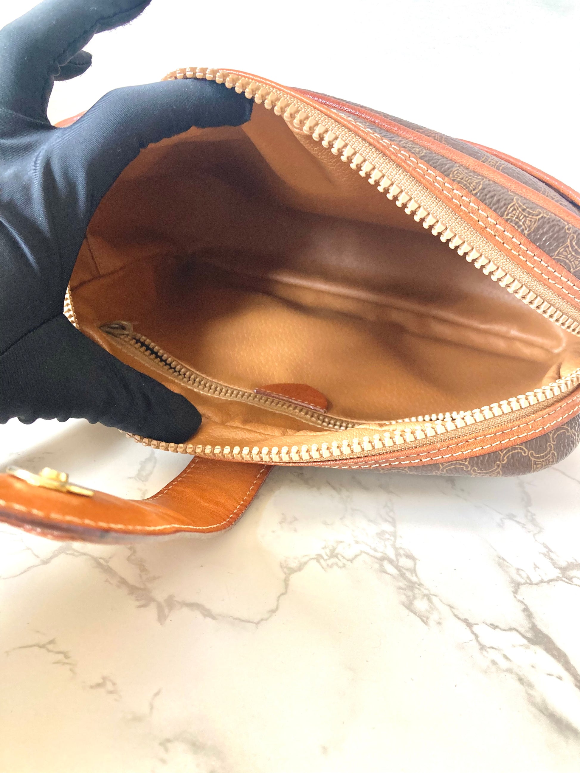 CELINE Macadam Monogram Small Camera Bag