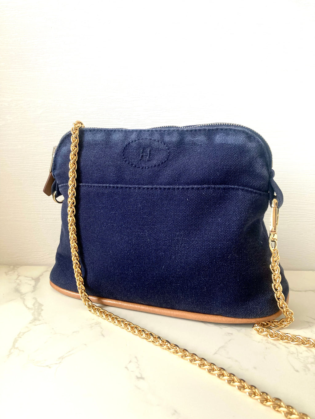 HERMES Bolide Mini Chain Crossbody Pouch / Bag