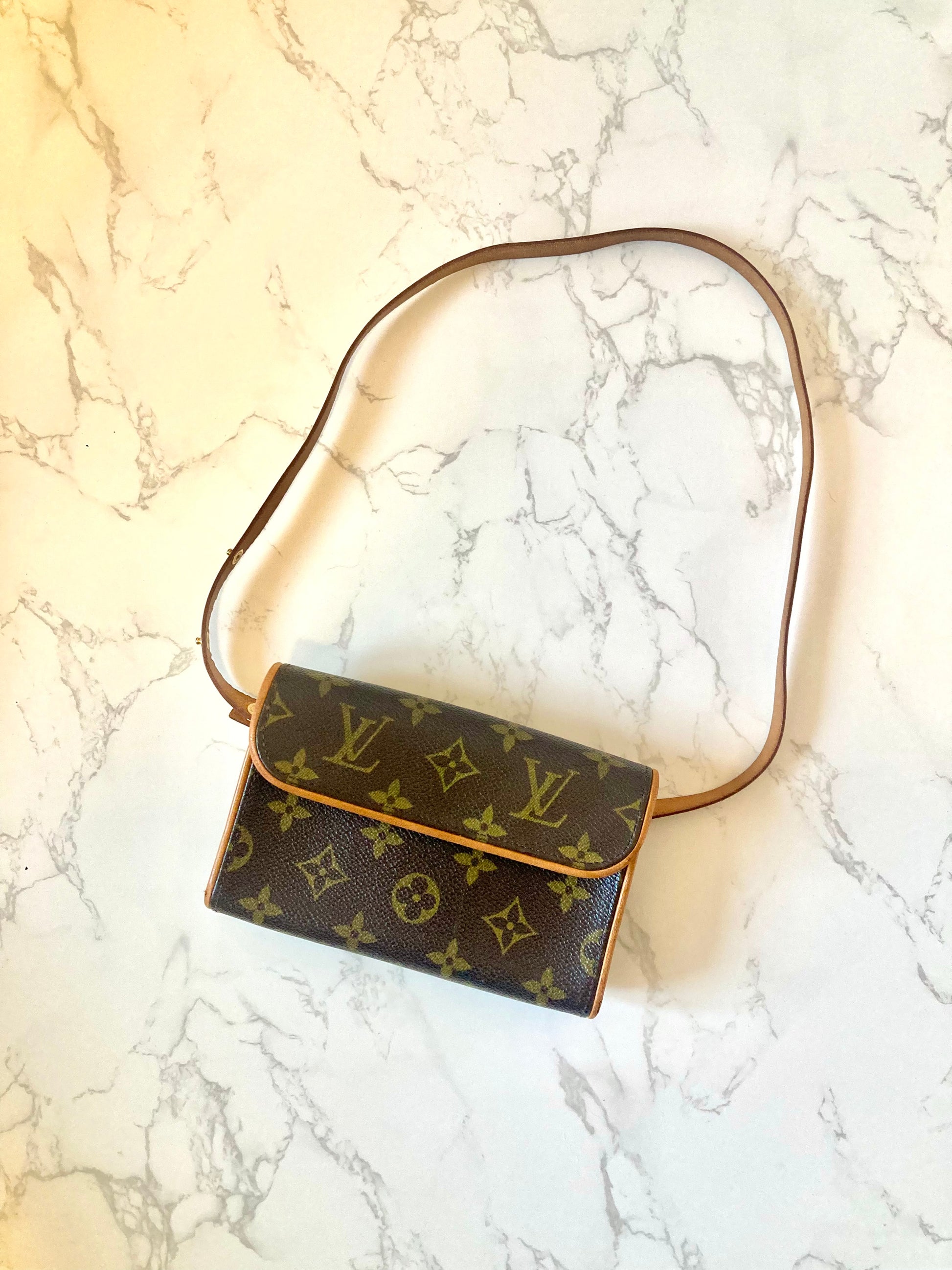 LOUIS VUITTON LV Monogram Belt / Shoulder Two-way Bag