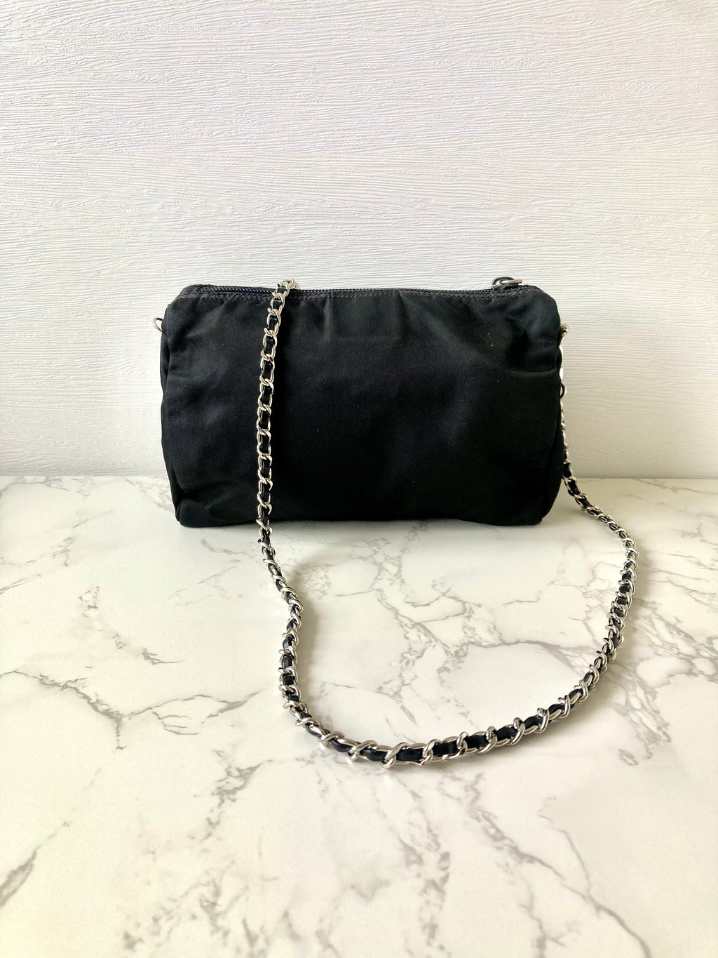 PRADA Classic Mini Crossbody Chain Bag