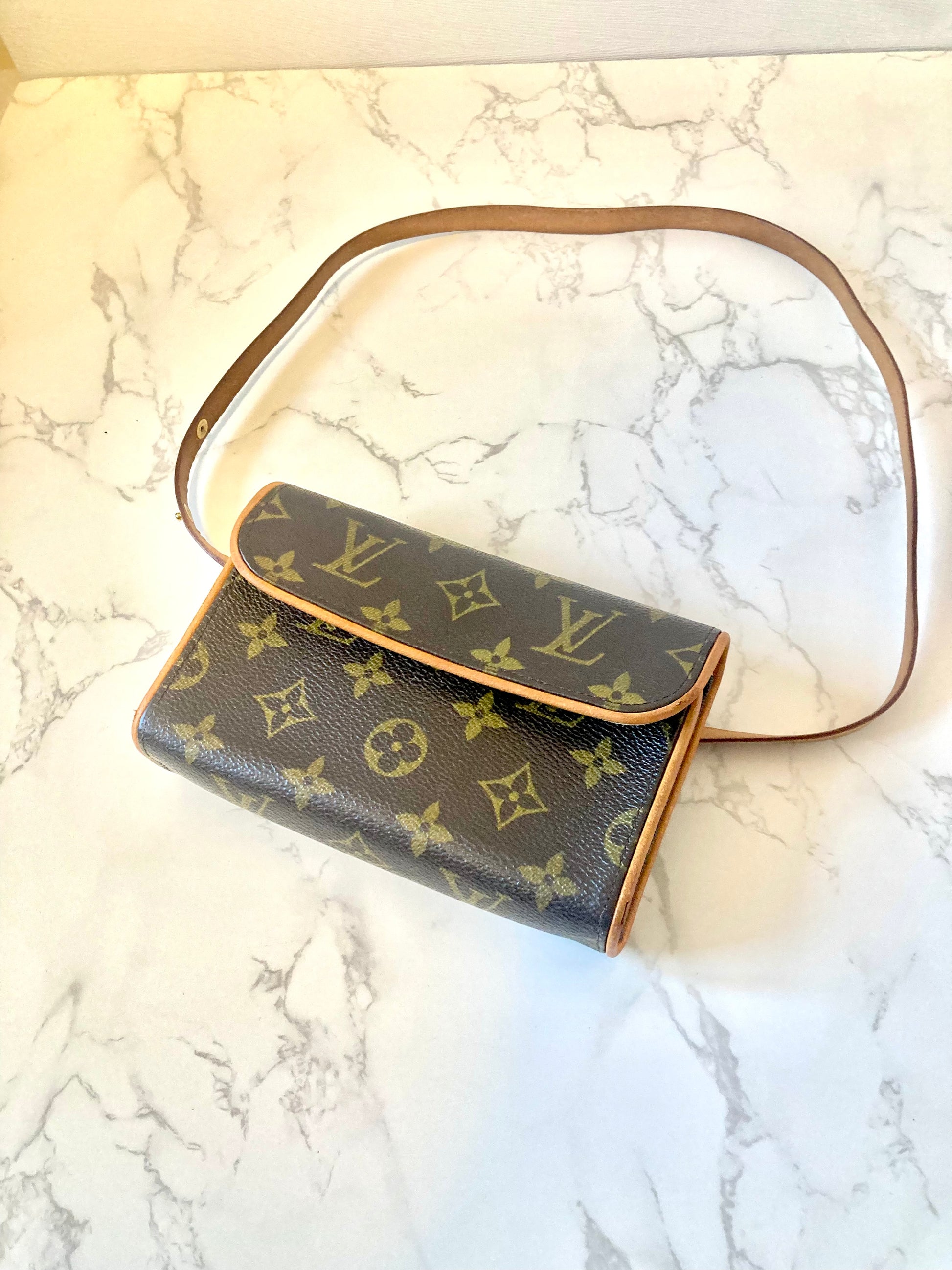 LOUIS VUITTON LV Monogram Belt / Shoulder Two-way Bag