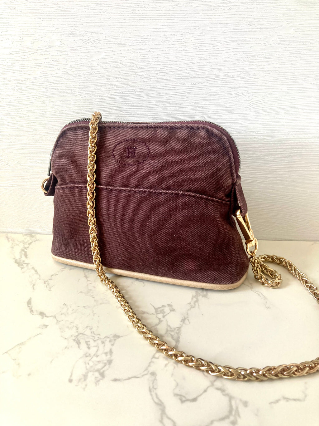 HERMES Bolide Mini Chain Crossbody Pouch / Bag