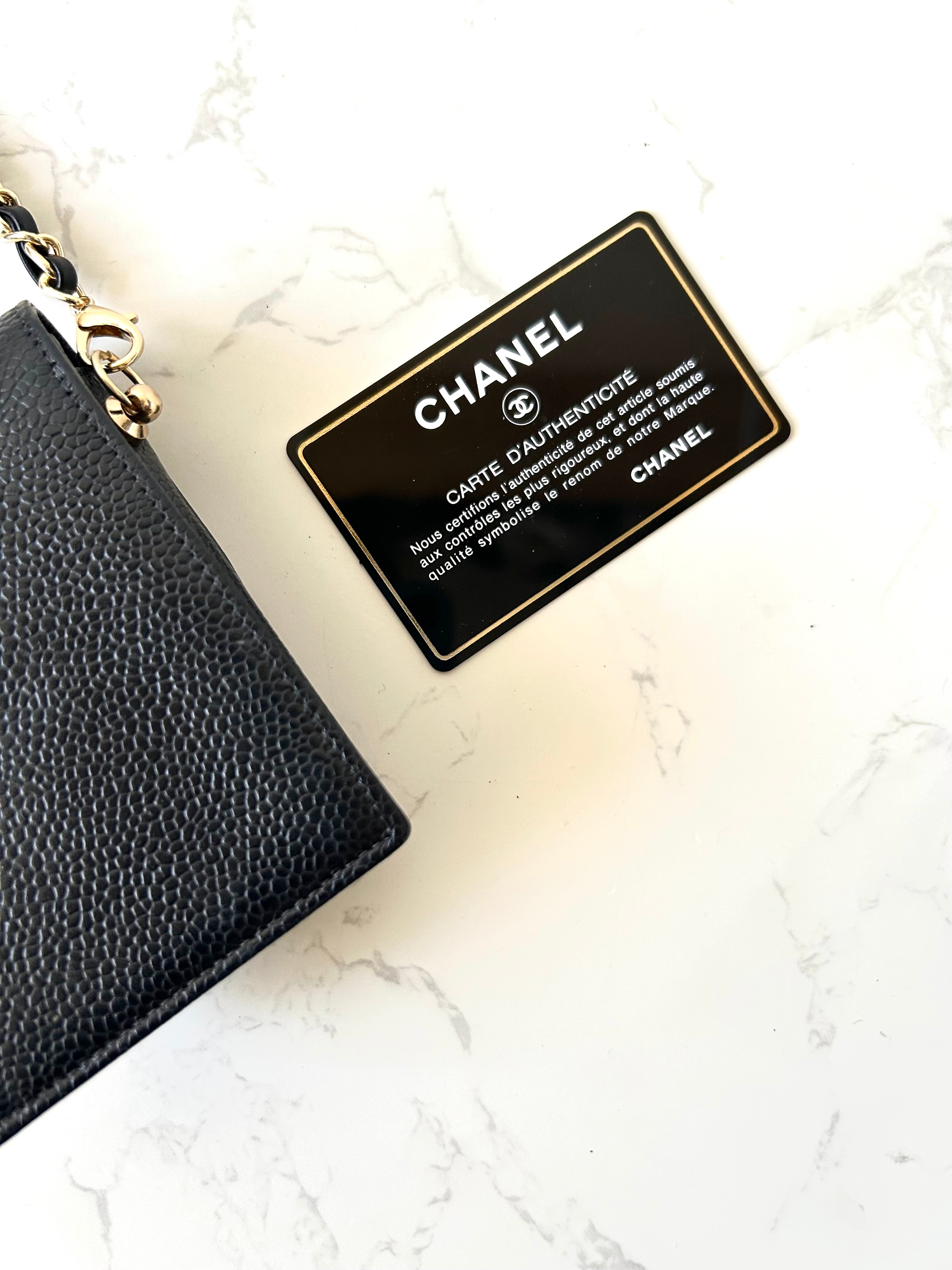 CHANEL Black Caviar Mini Crossbody Bag/Side Bag