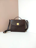 CELINE Rare Brown Mini Envelope Bag / Shoulder Bag / Crossbody Bag / Handbag