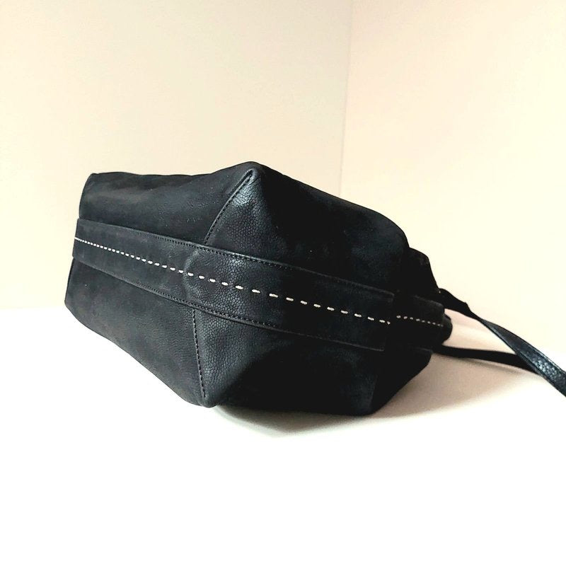 Celine black gold planet doctor bag/handbag/side bag/oblique bag
