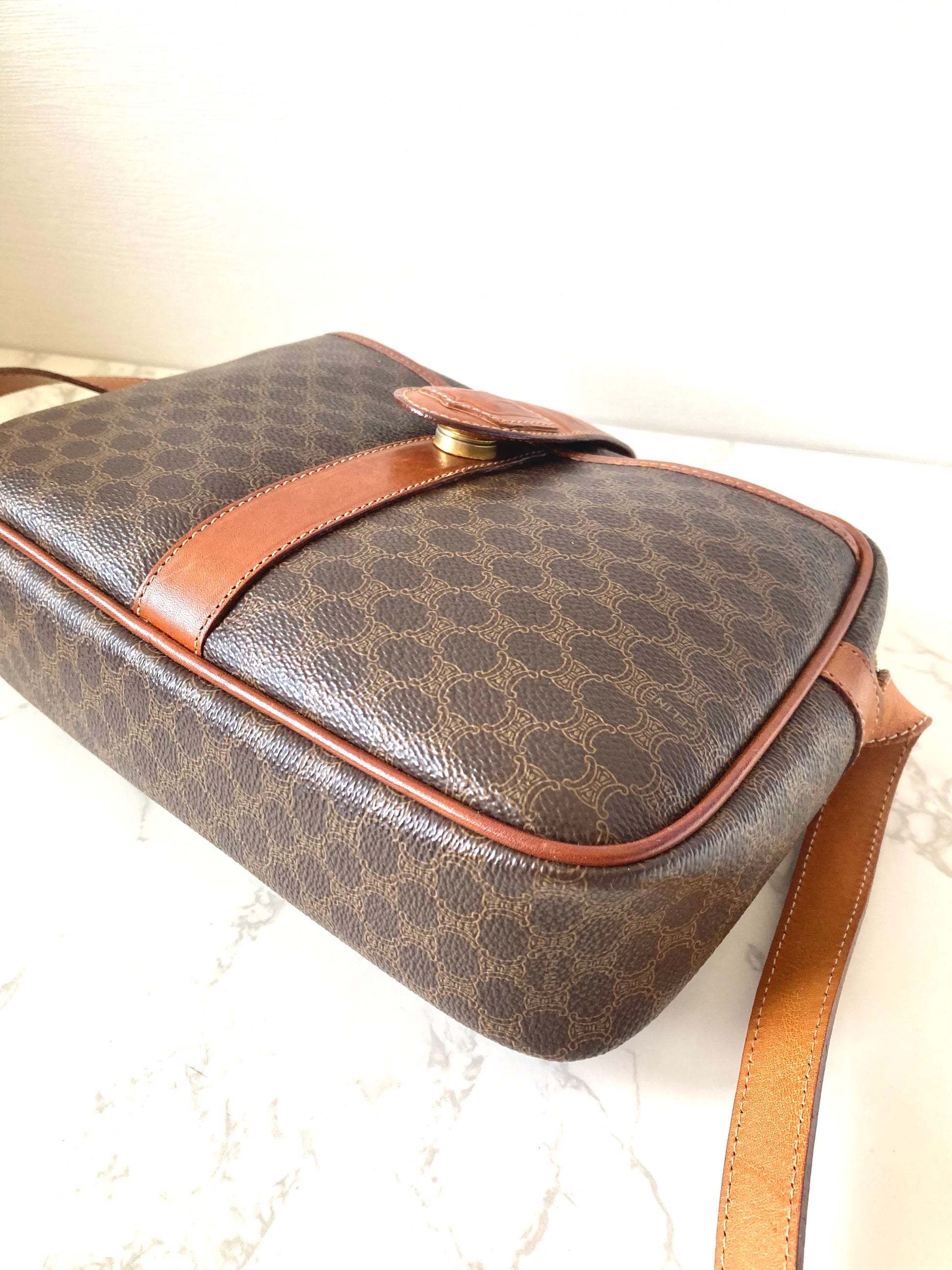 CELINE Macadam Monogram Small Camera Bag