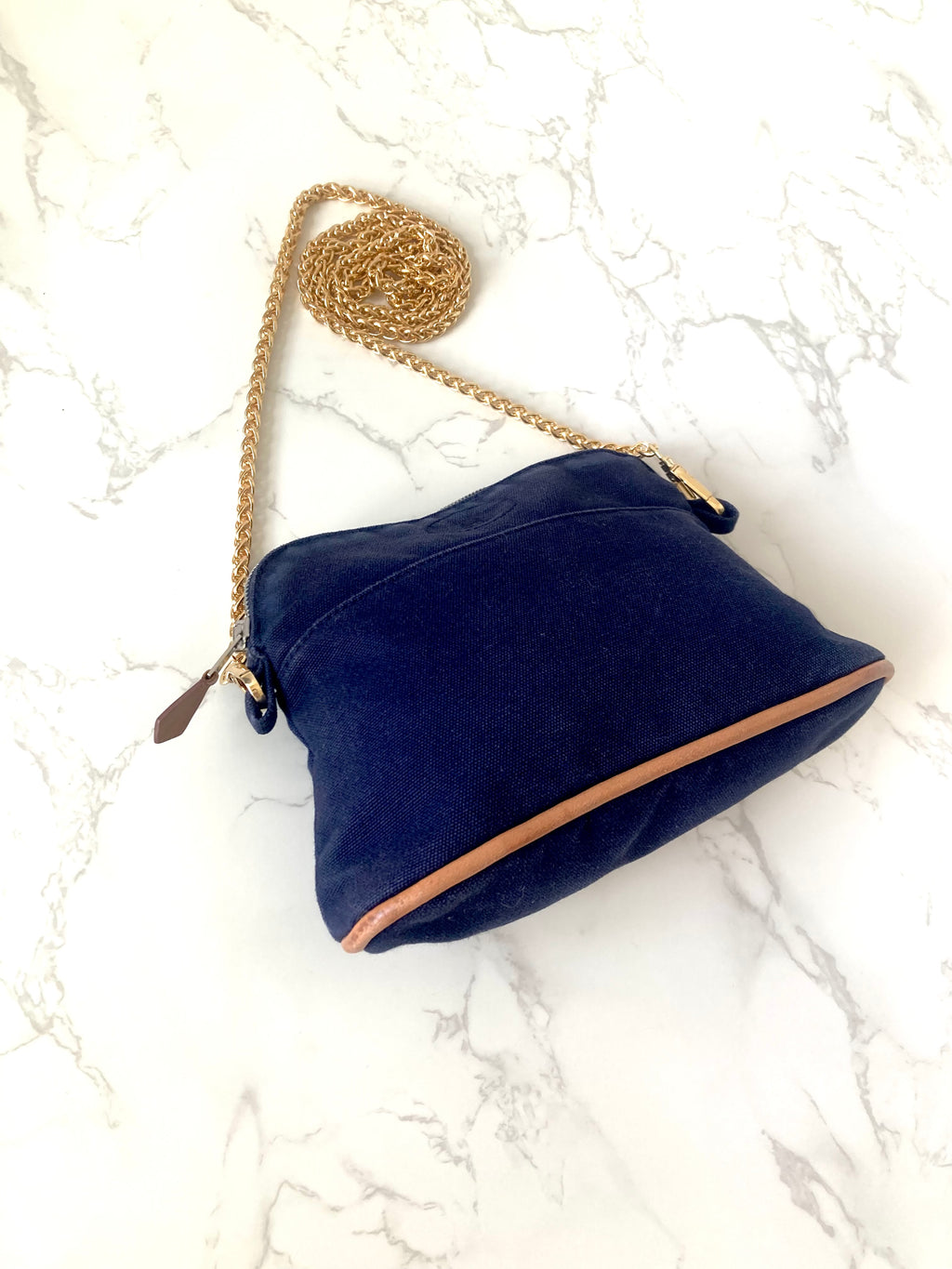 HERMES Bolide Mini Chain Crossbody Pouch / Bag