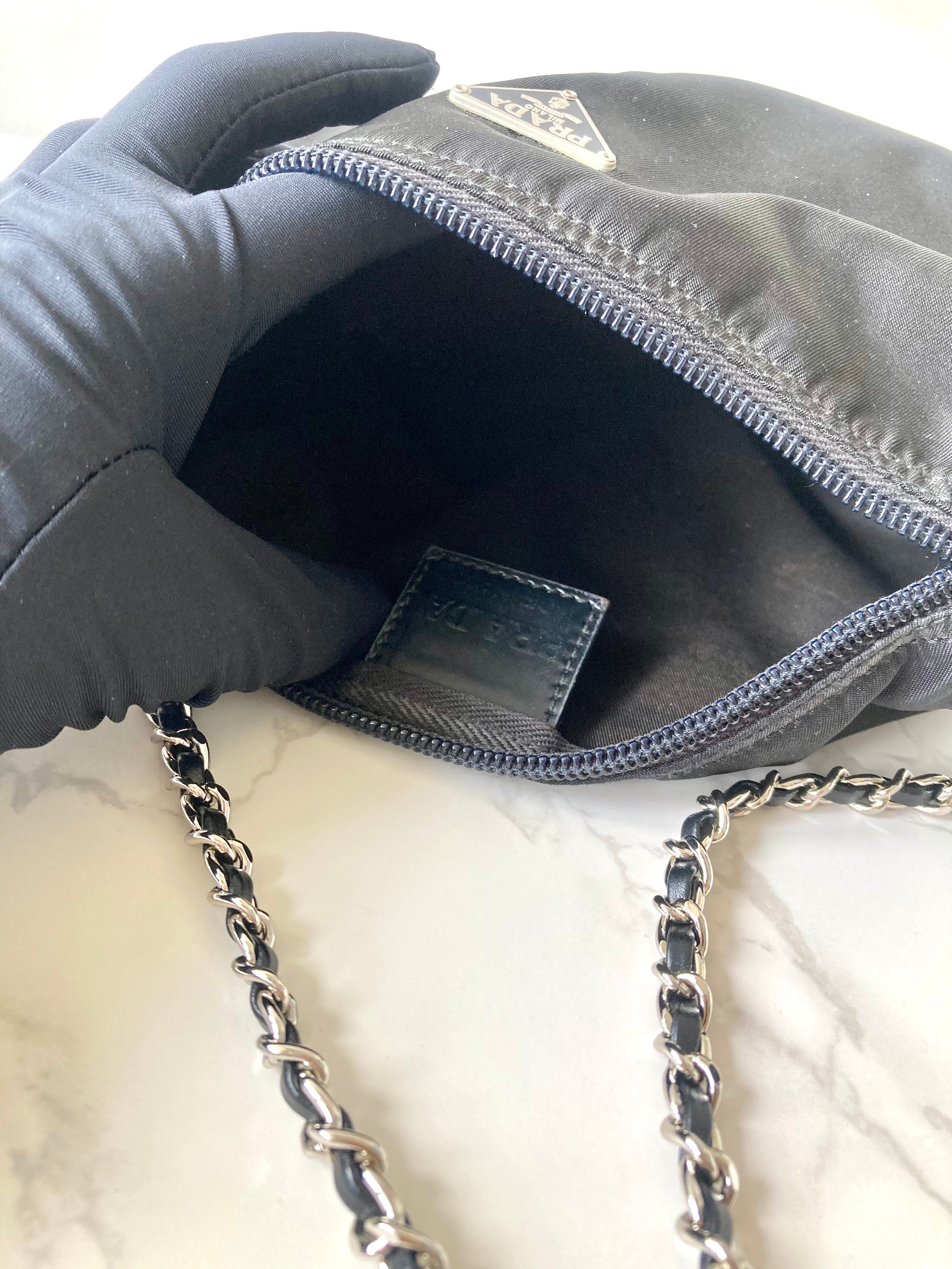 PRADA Classic Mini Crossbody Chain Bag