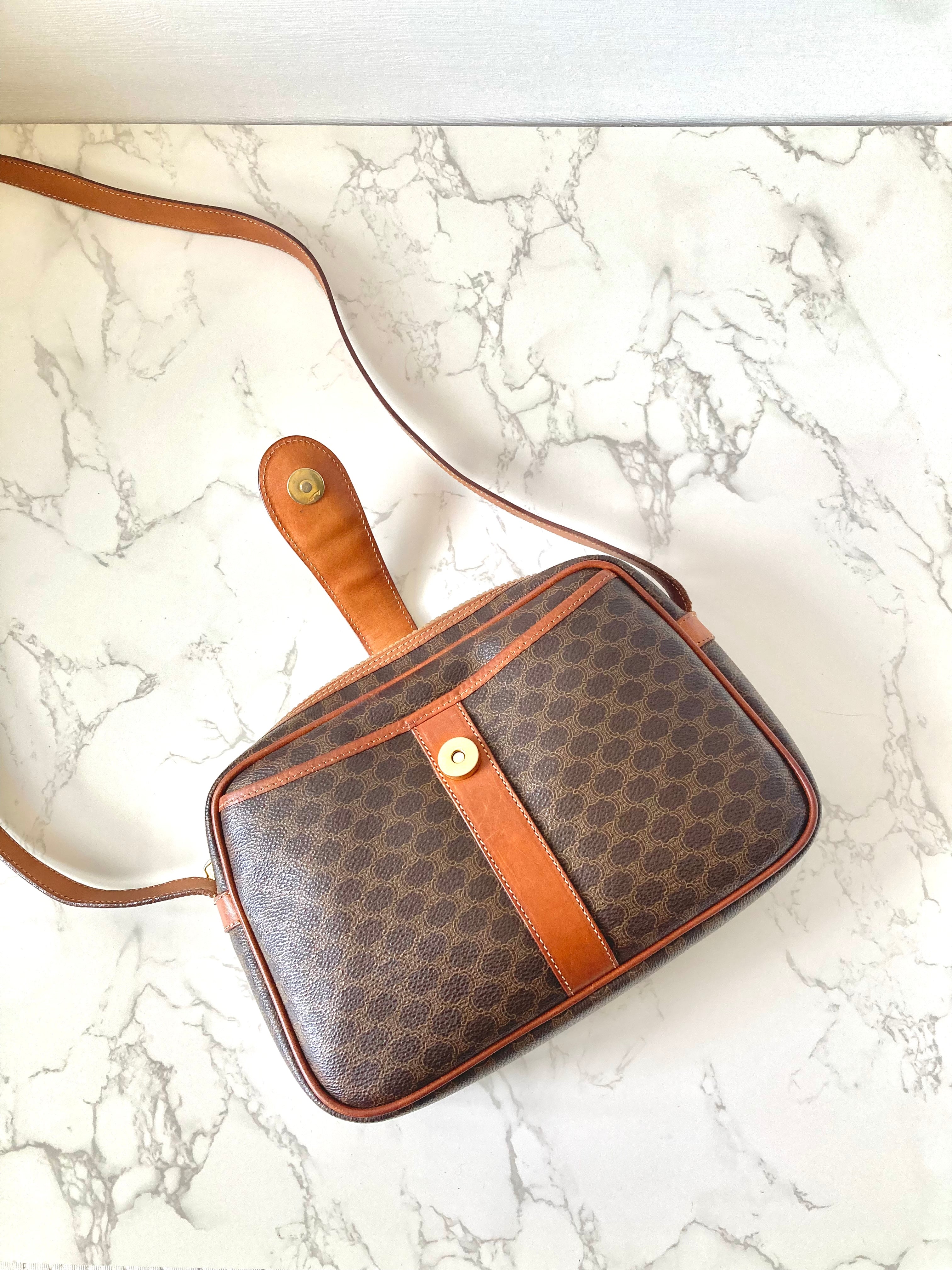 CELINE Macadam Monogram Small Camera Bag