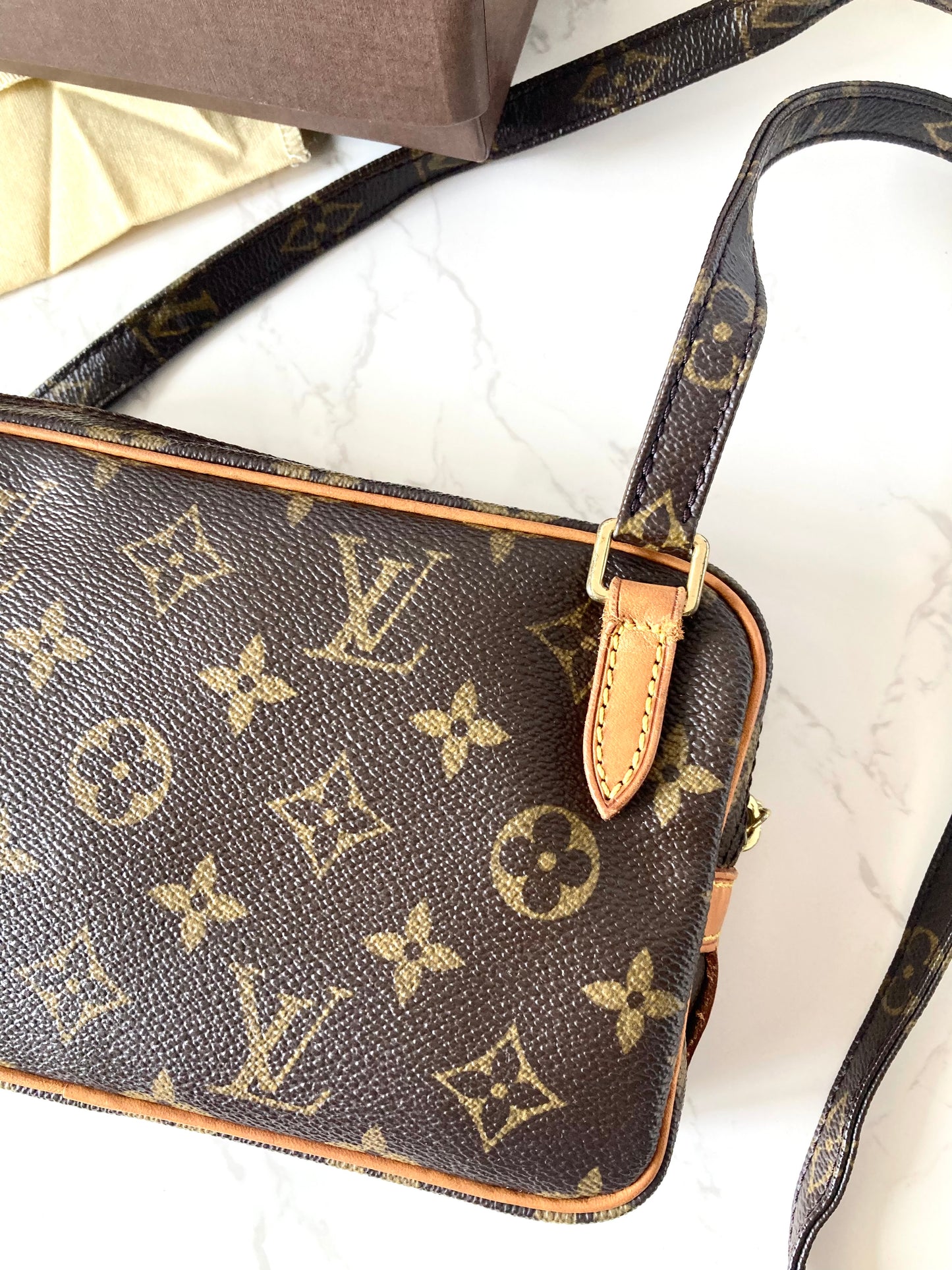 Louis Vuitton LV Classic Brown Monogram Shoulder Bag