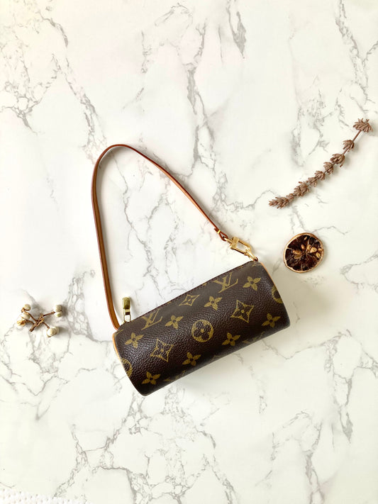 LOUIS VUITTON Mini Papillon Monogram Handbag