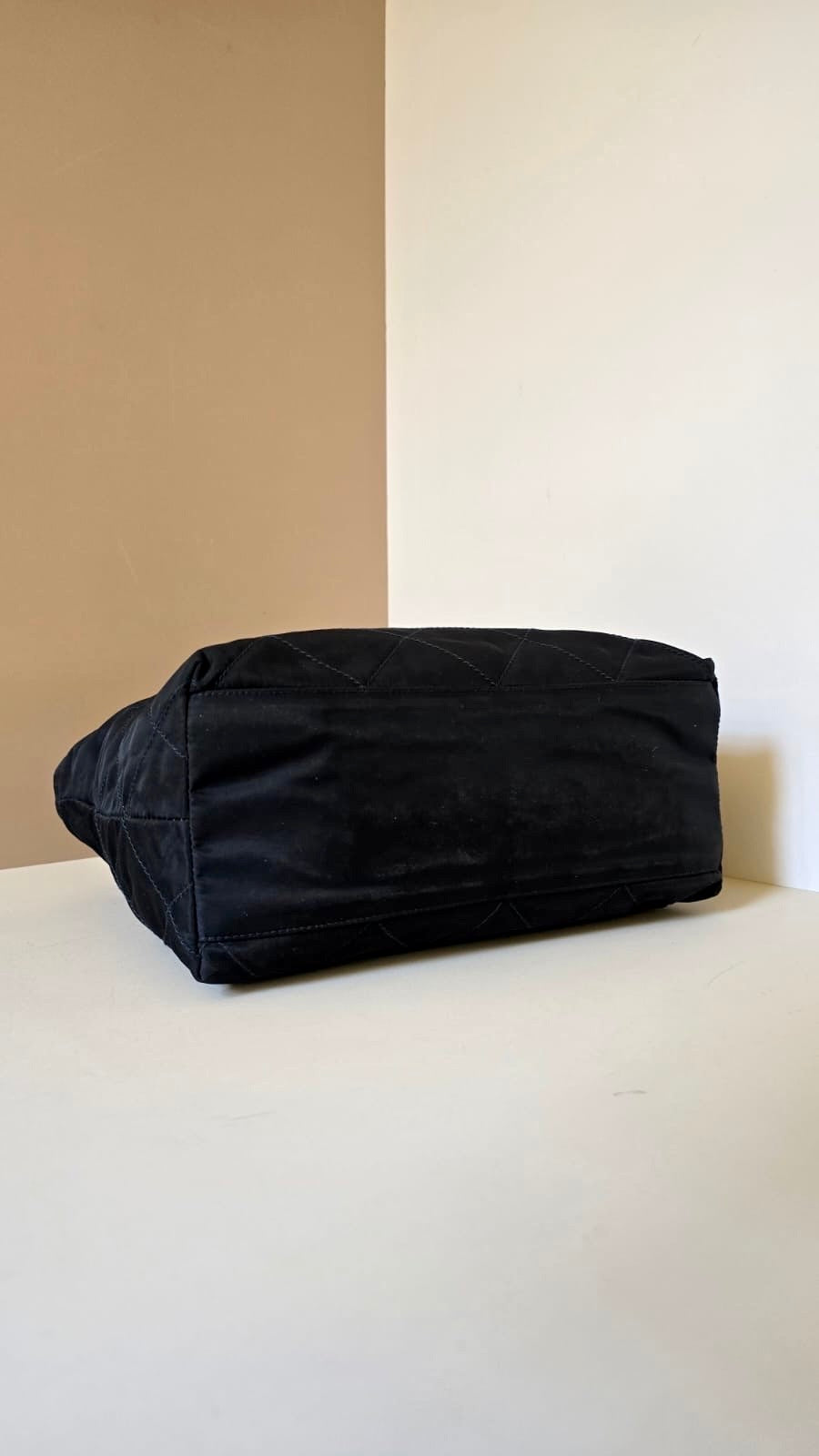 Prada Rare Midnight Blue Chain Shoulder Bag/Tote Bag