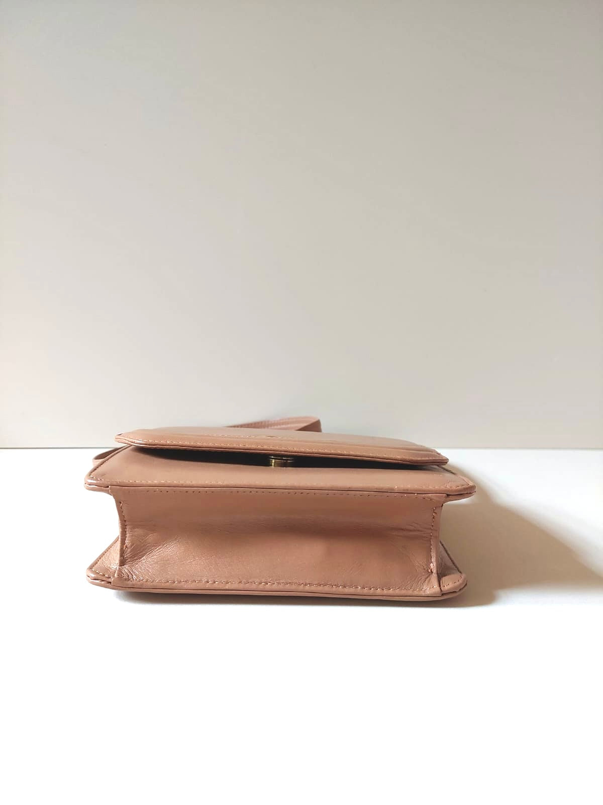 CHRISTIAN DIOR Beige CD Gold Label Envelope Small Shoulder Bag/Side Bag/Cross Bag - Japanese Second-hand Vintage