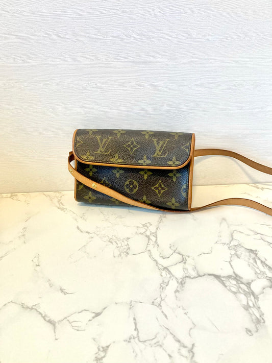 LOUIS VUITTON LV Monogram Belt / Shoulder Two-way Bag