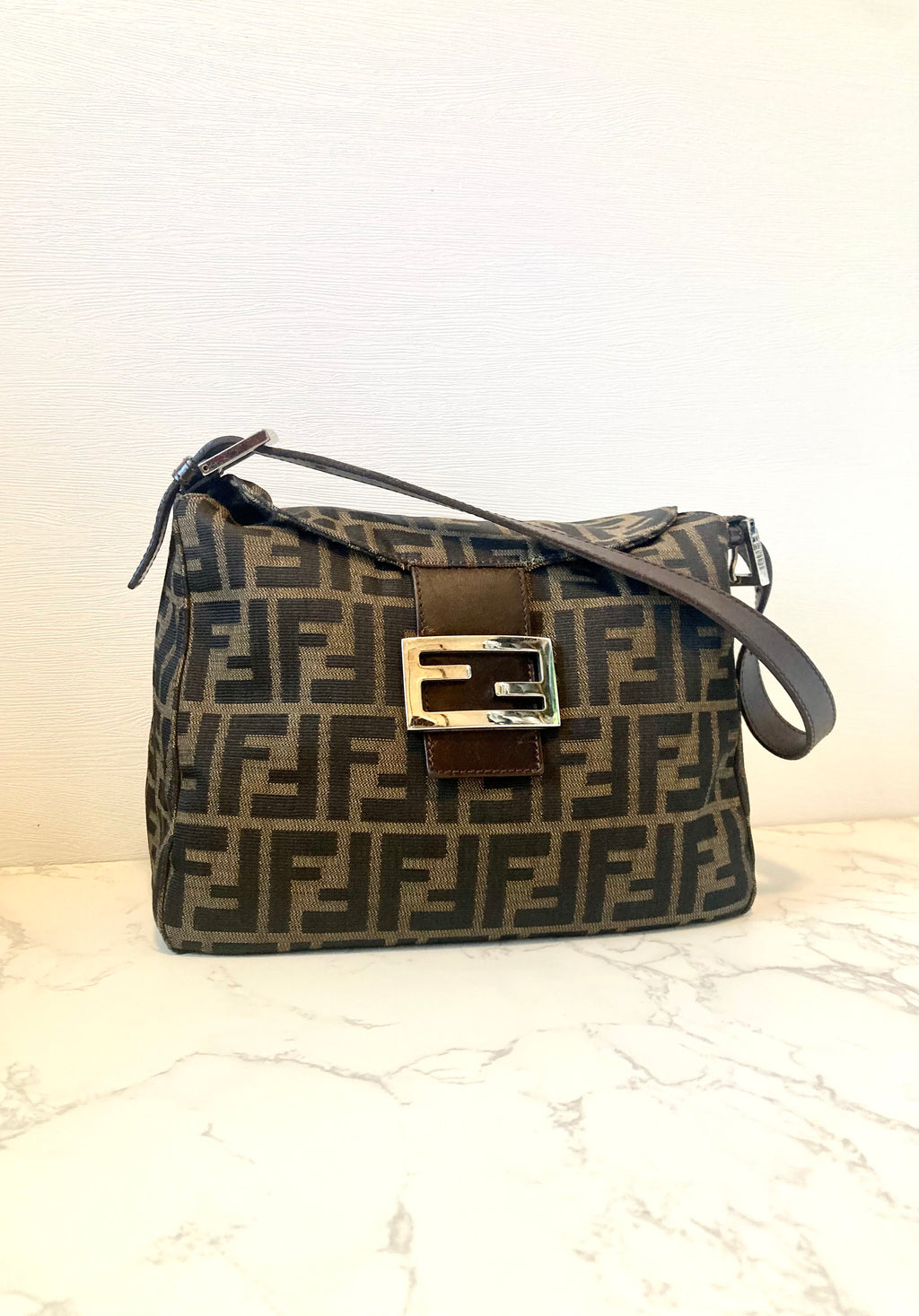 CELINE Rare Macadam Monogram Mini Crossbody
