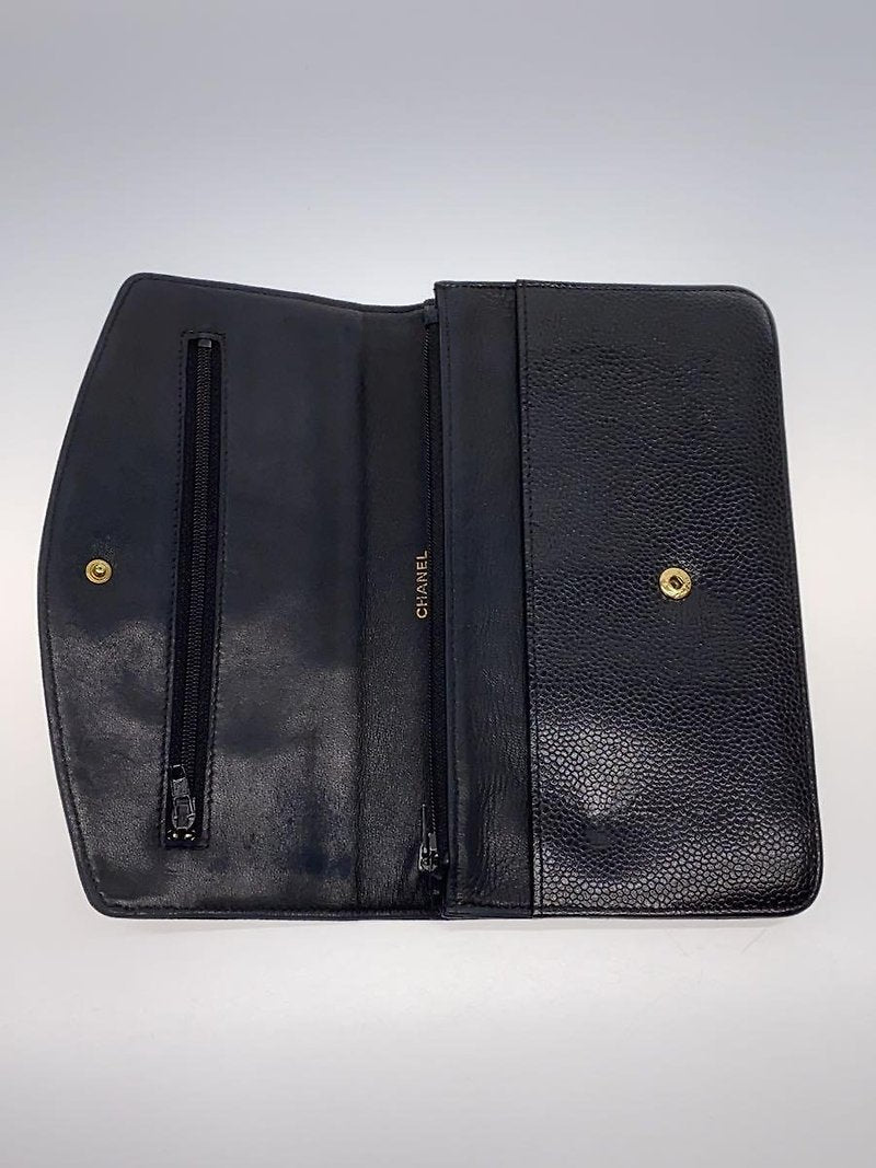 CHANEL Rare Black Caviar Chain WOC/Side Bag/Messenger Bag