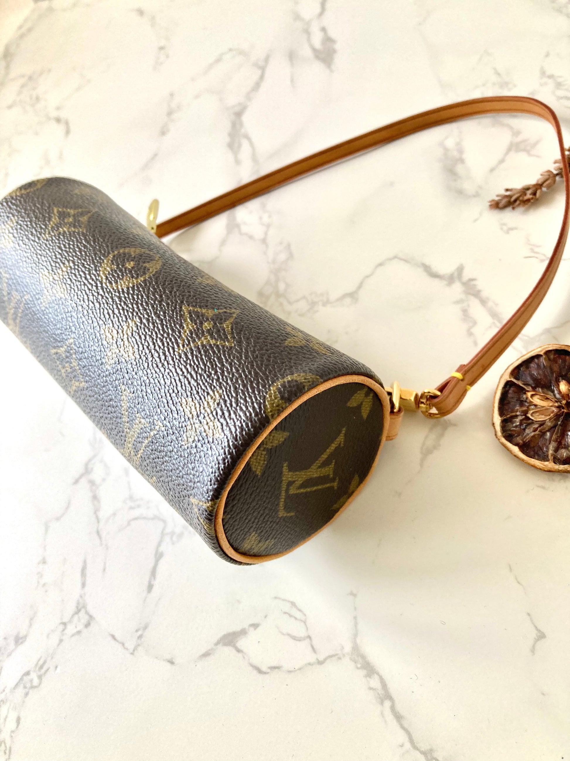 LOUIS VUITTON Mini Papillon Monogram Handbag