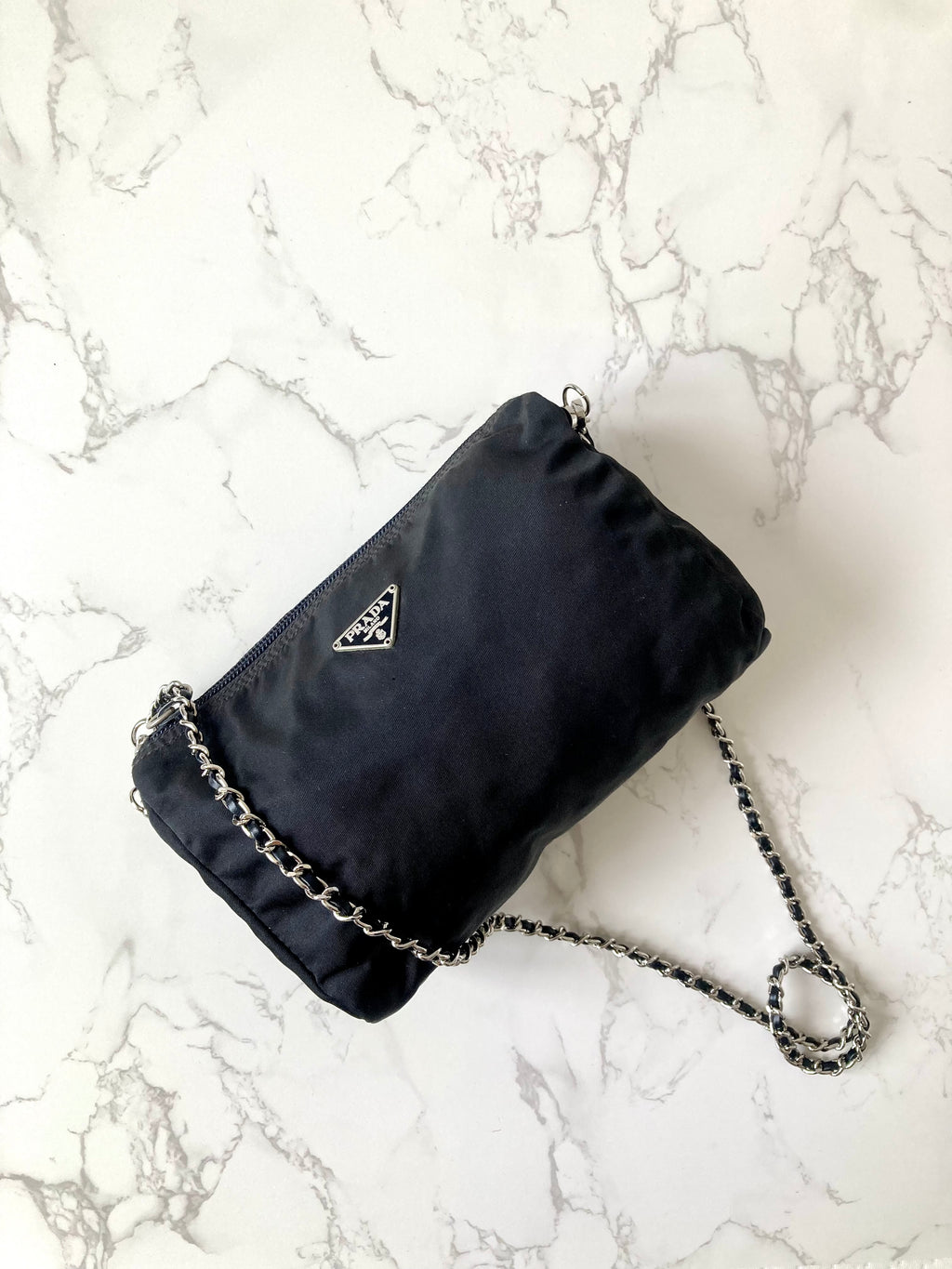 PRADA Classic Mini Crossbody Chain Bag