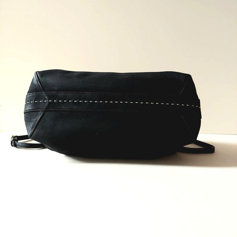 Celine black gold planet doctor bag/handbag/side bag/oblique bag