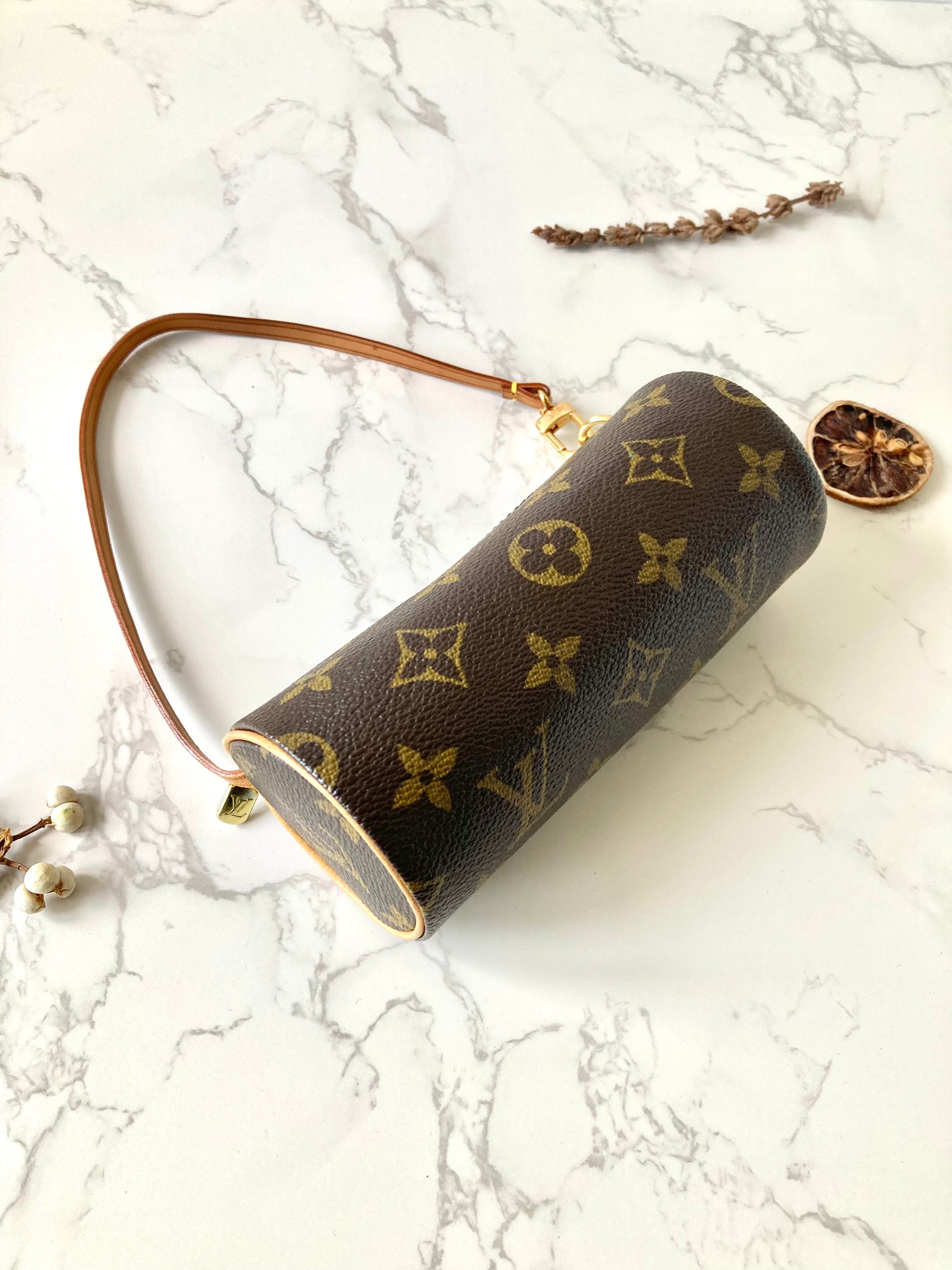 LOUIS VUITTON Mini Papillon Monogram Handbag
