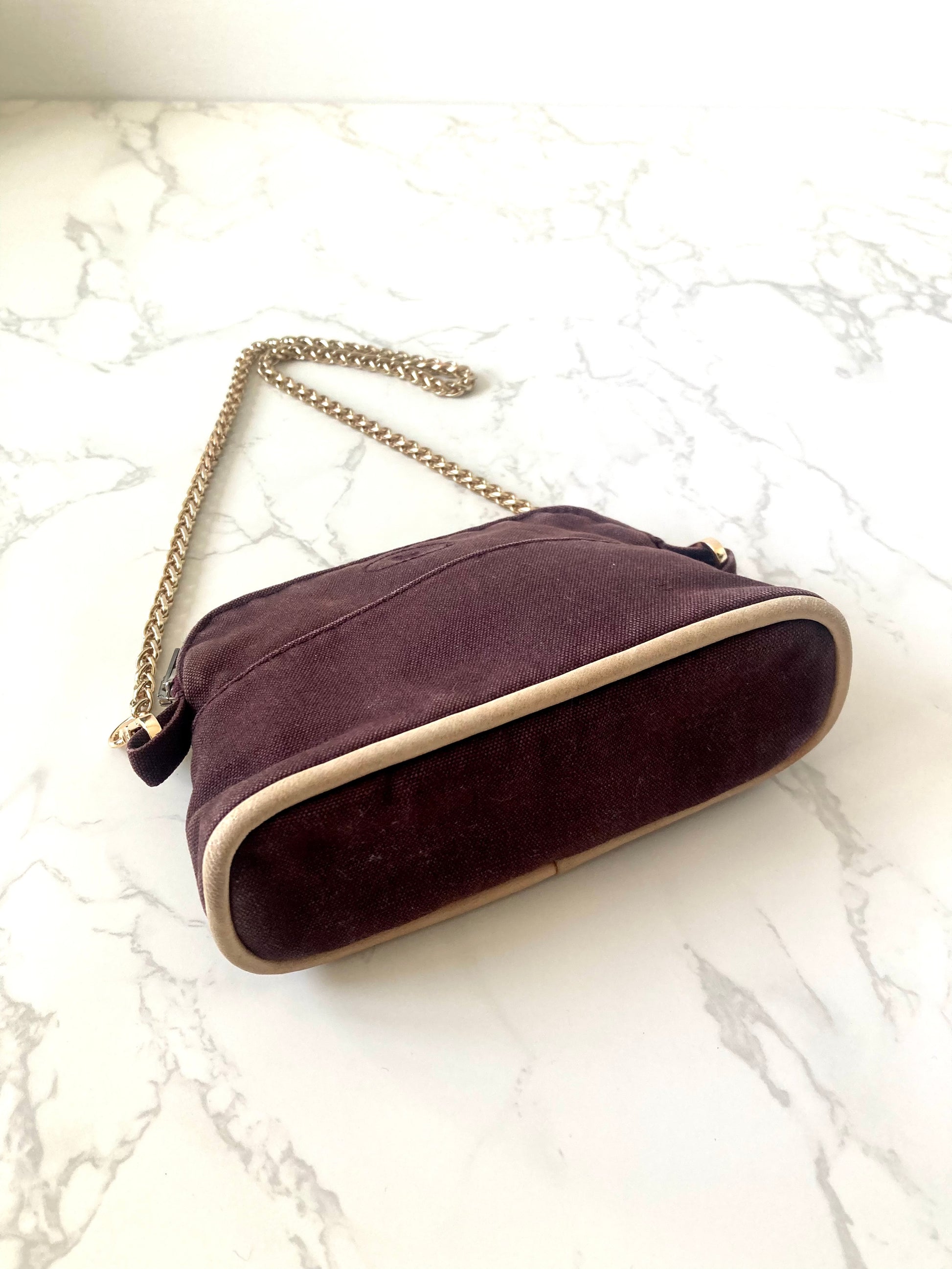 HERMES Bolide Mini Chain Crossbody Pouch / Bag