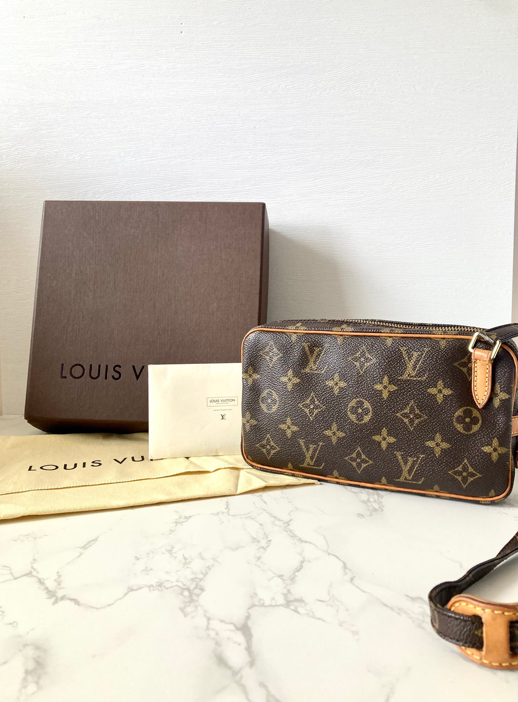 Louis Vuitton LV Classic Brown Monogram Shoulder Bag