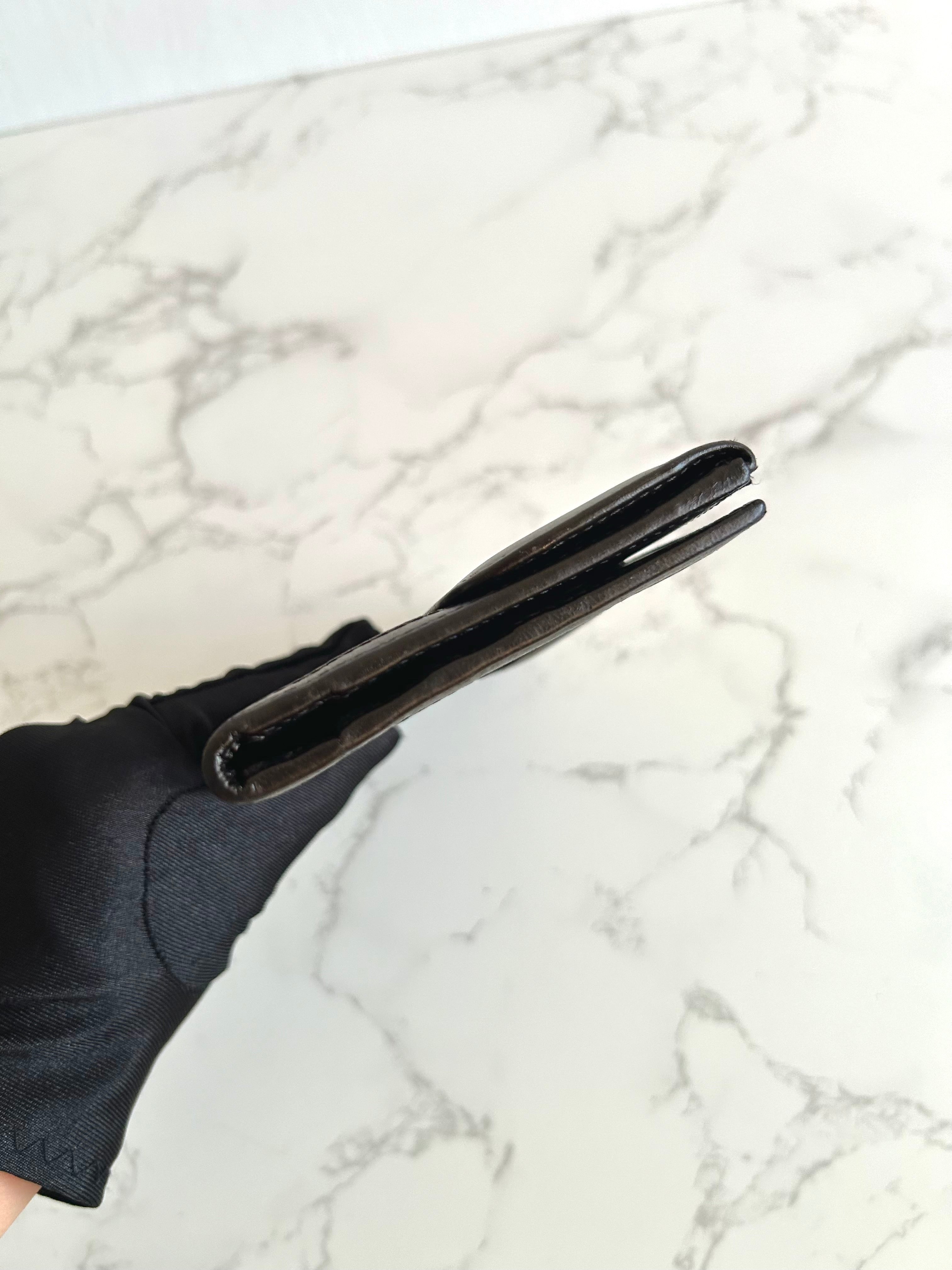 FENDI Zucchino Brown Monogram Long Wallet/Long Clip