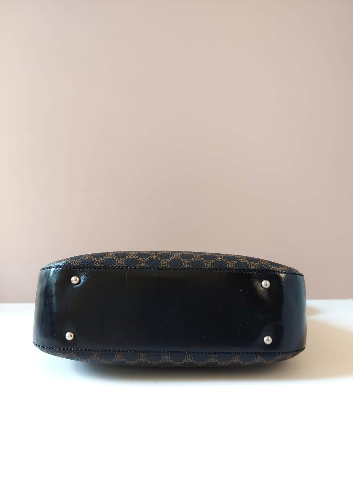 Celine Black Monogram Hobo Shoulder Bag/Side Bag