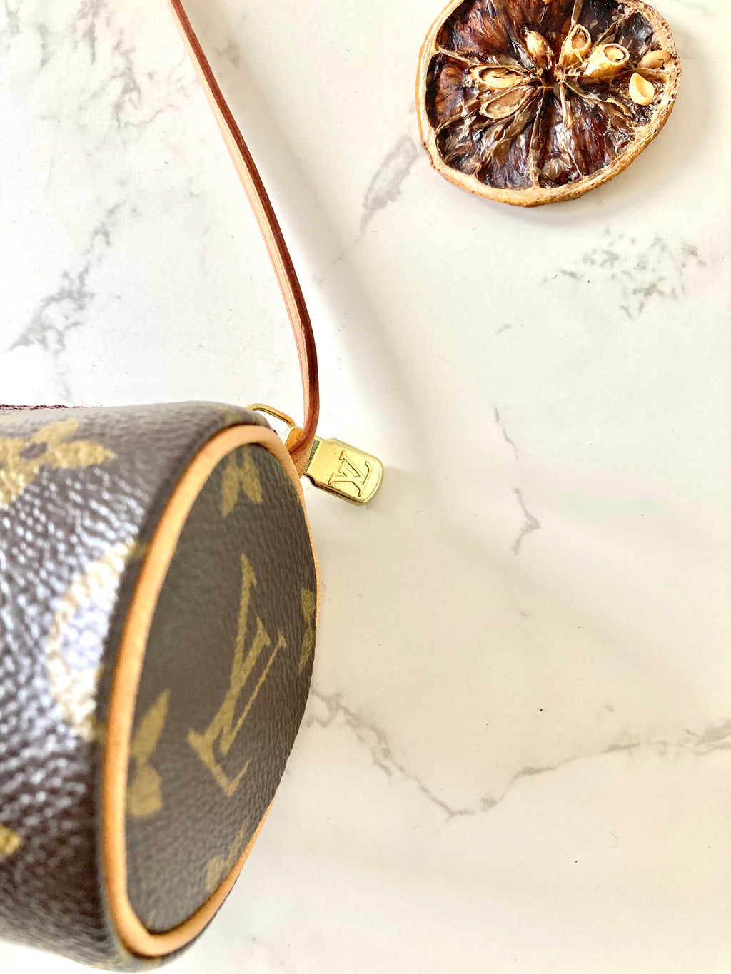LOUIS VUITTON Mini Papillon Monogram Handbag