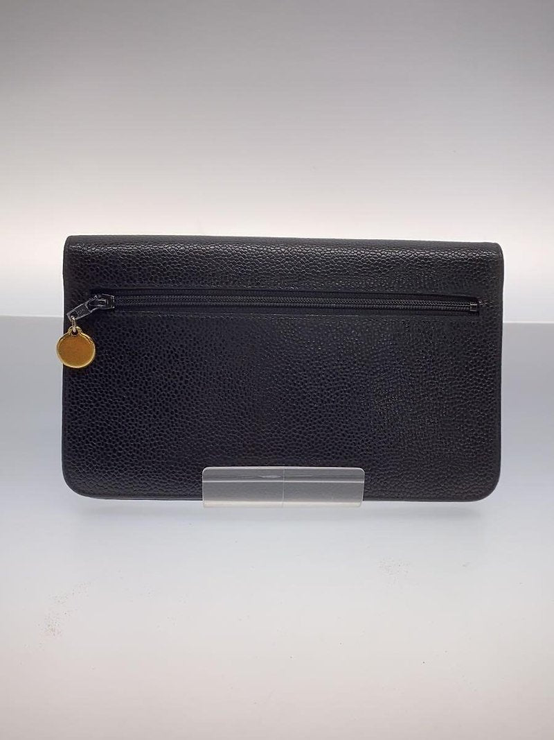 CHANEL Rare Black Caviar Chain WOC/Side Bag/Messenger Bag