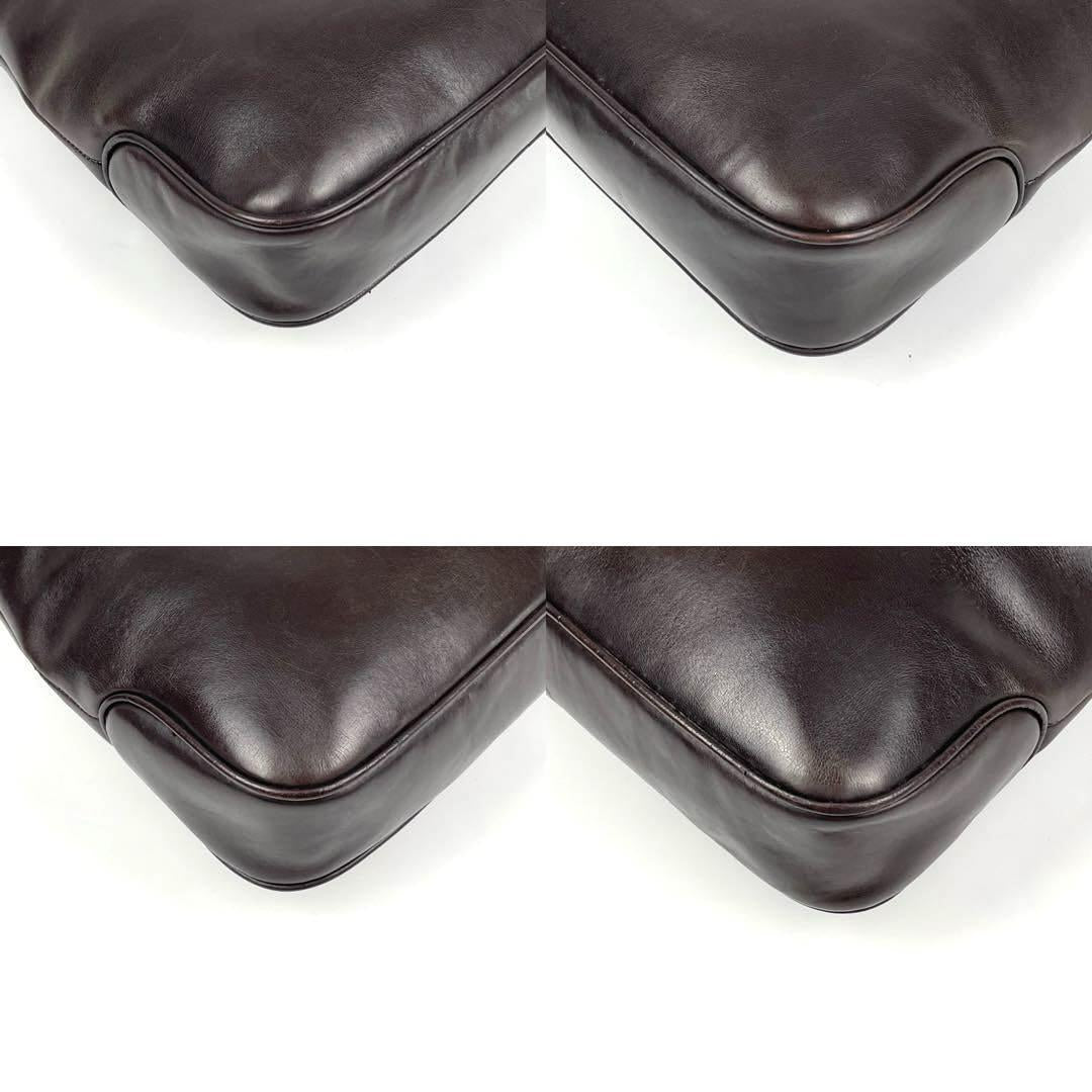 CELINE Gold Arc de Triomphe Leather Side Bag / Underarm Bag