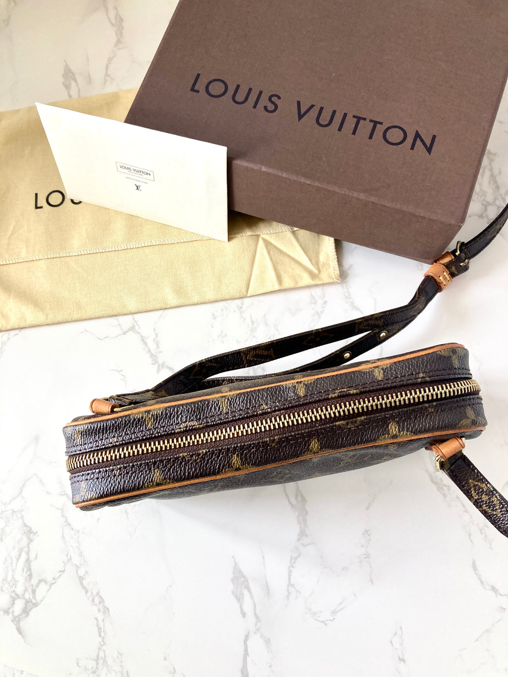 Louis Vuitton LV Classic Brown Monogram Shoulder Bag