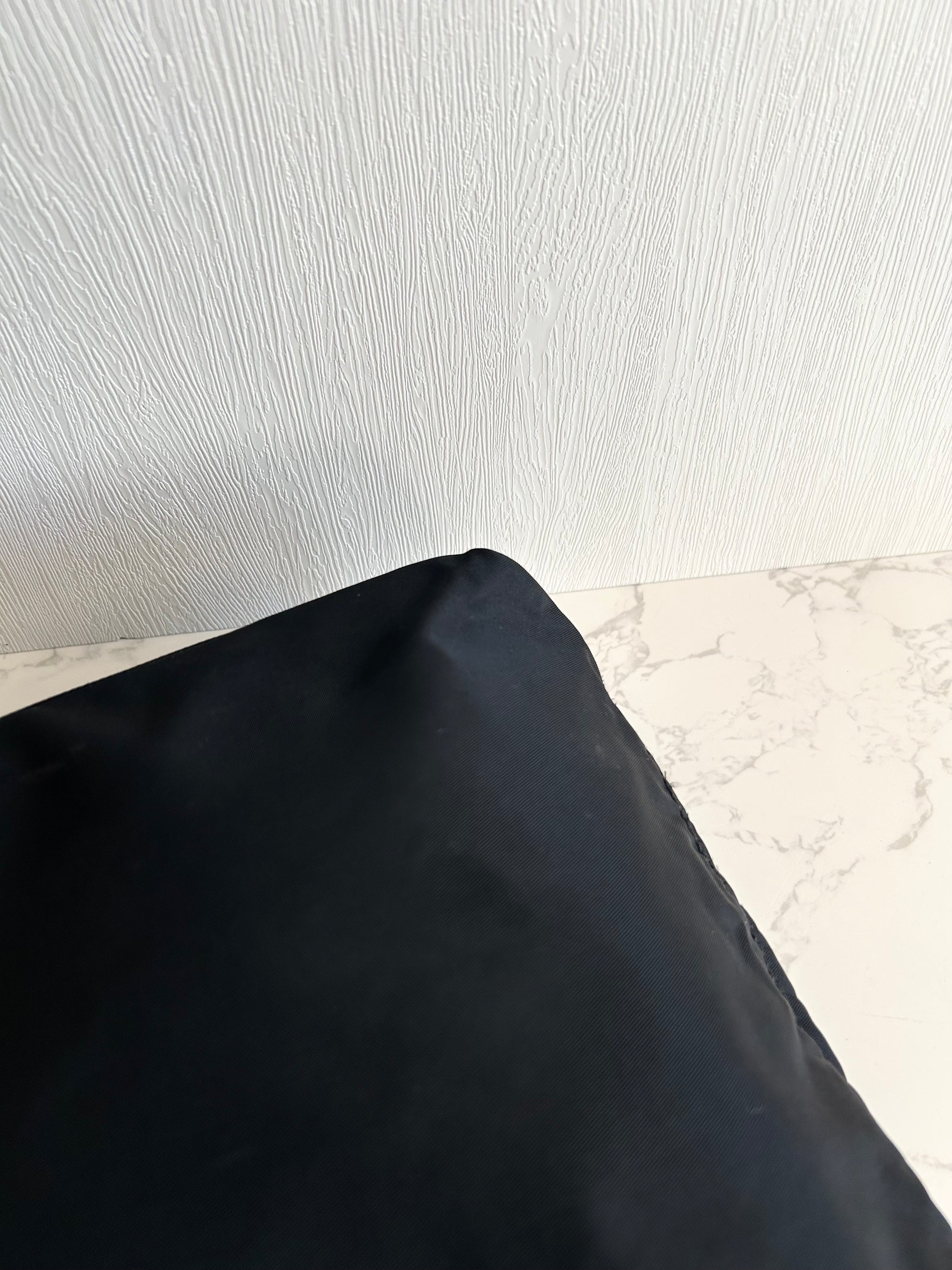 【LA LUNE】Second-hand Prada black shoulder bag/small tote bag