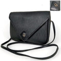 CHRISTIAN DIOR black and gold honeycomb old flower envelope small bag/shoulder bag/side bag/oblique bag - Japanese second-hand Vintage