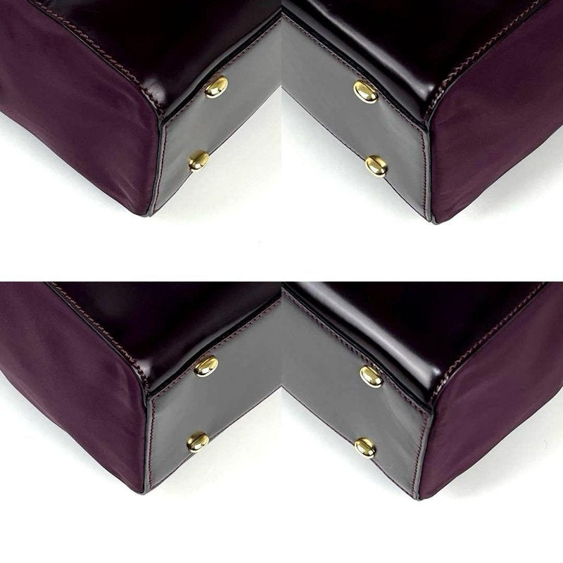 CELINE rare black and purple planet side bag / oblique bag
