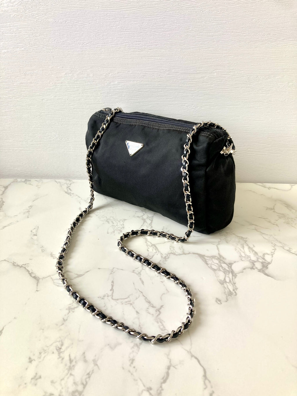 PRADA Classic Mini Crossbody Chain Bag