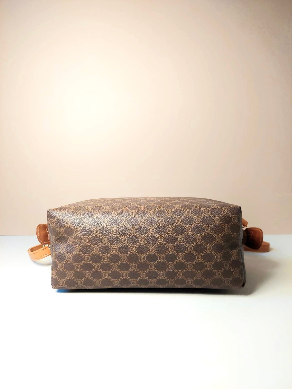 CELINE Medium Cloud Monogram Leather Side Bag/Messenger Bag/Clutch Bag